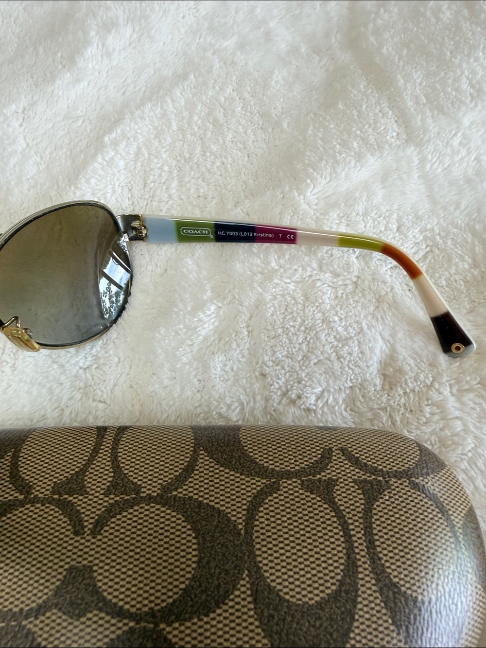 Coach Kristina Aviator Sunglasses 2011 - Picture 3 of 8